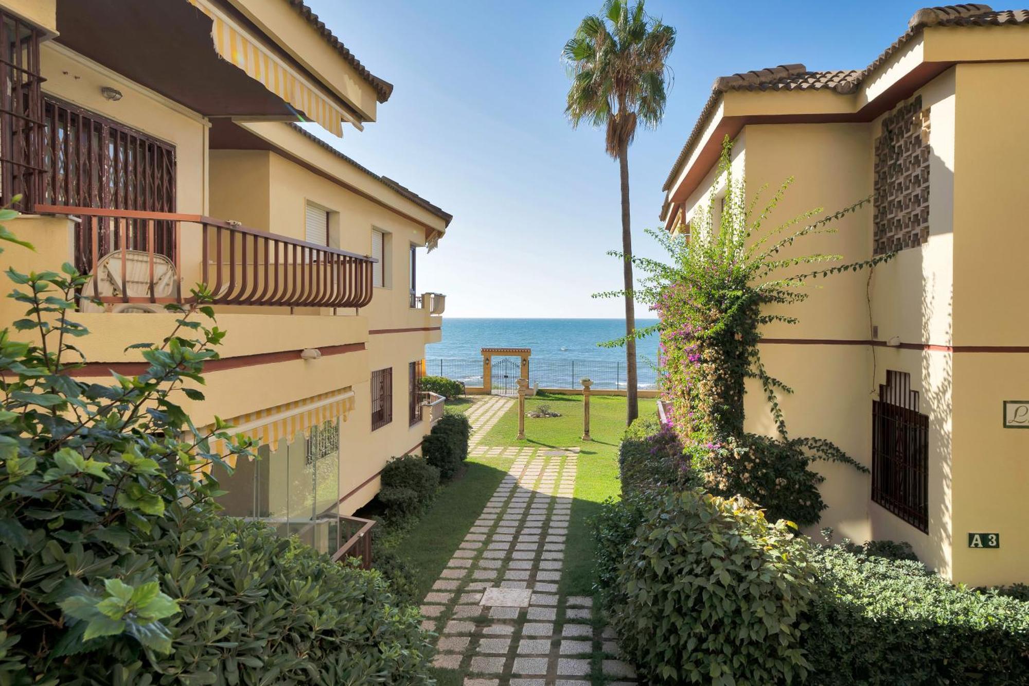 Casa Mar Apartamento Front Beach Con Wifi, Piscina, Padel Y Tenis - Lubina Del Sol Sitio de Calahonda Exterior foto